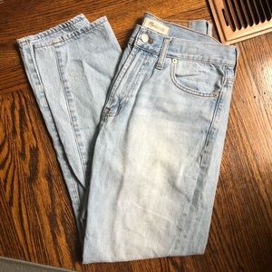 Madewell the perfect summer jean light wash 28